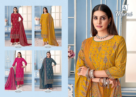 Morni Alok Modal Karachi Salwar Suits Supplier Gujarat