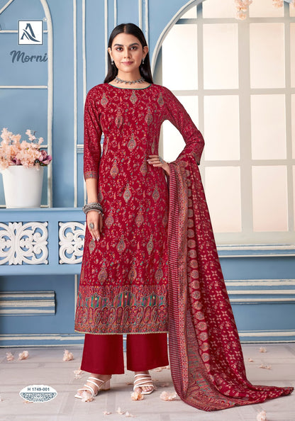 Morni Alok Modal Karachi Salwar Suits Supplier Gujarat