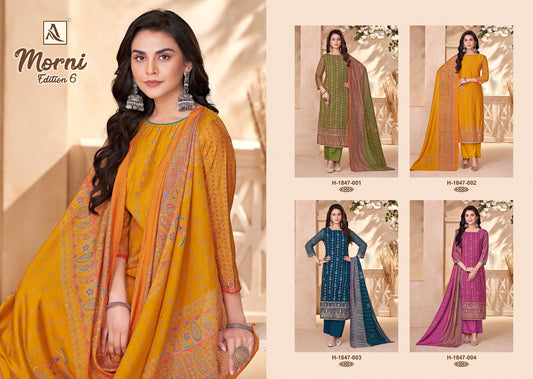 Morni Edition 6 Alok Modal Karachi Salwar Suits Wholesaler India