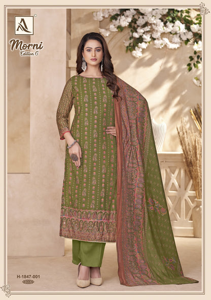 Morni Edition 6 Alok Modal Karachi Salwar Suits Wholesaler India