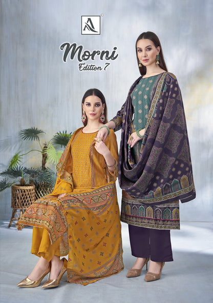 Morni Edition 7 Alok Modal Karachi Salwar Suits Exporter Ahmedabad