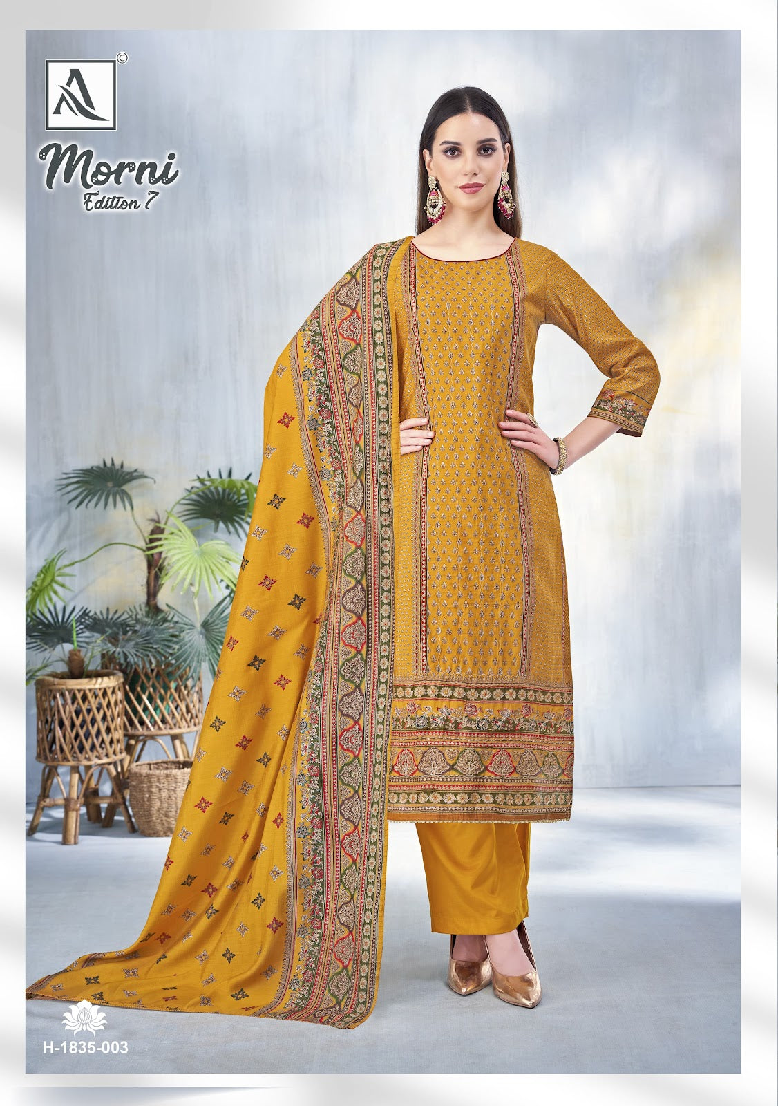 Morni Edition 7 Alok Modal Karachi Salwar Suits Exporter Ahmedabad