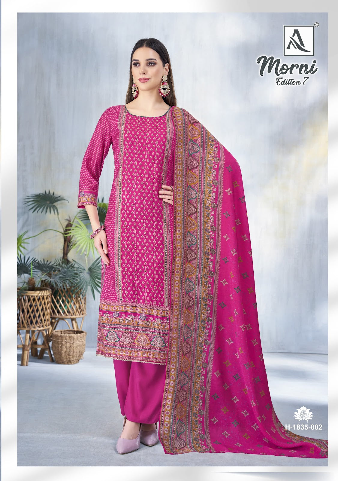Morni Edition 7 Alok Modal Karachi Salwar Suits Exporter Ahmedabad