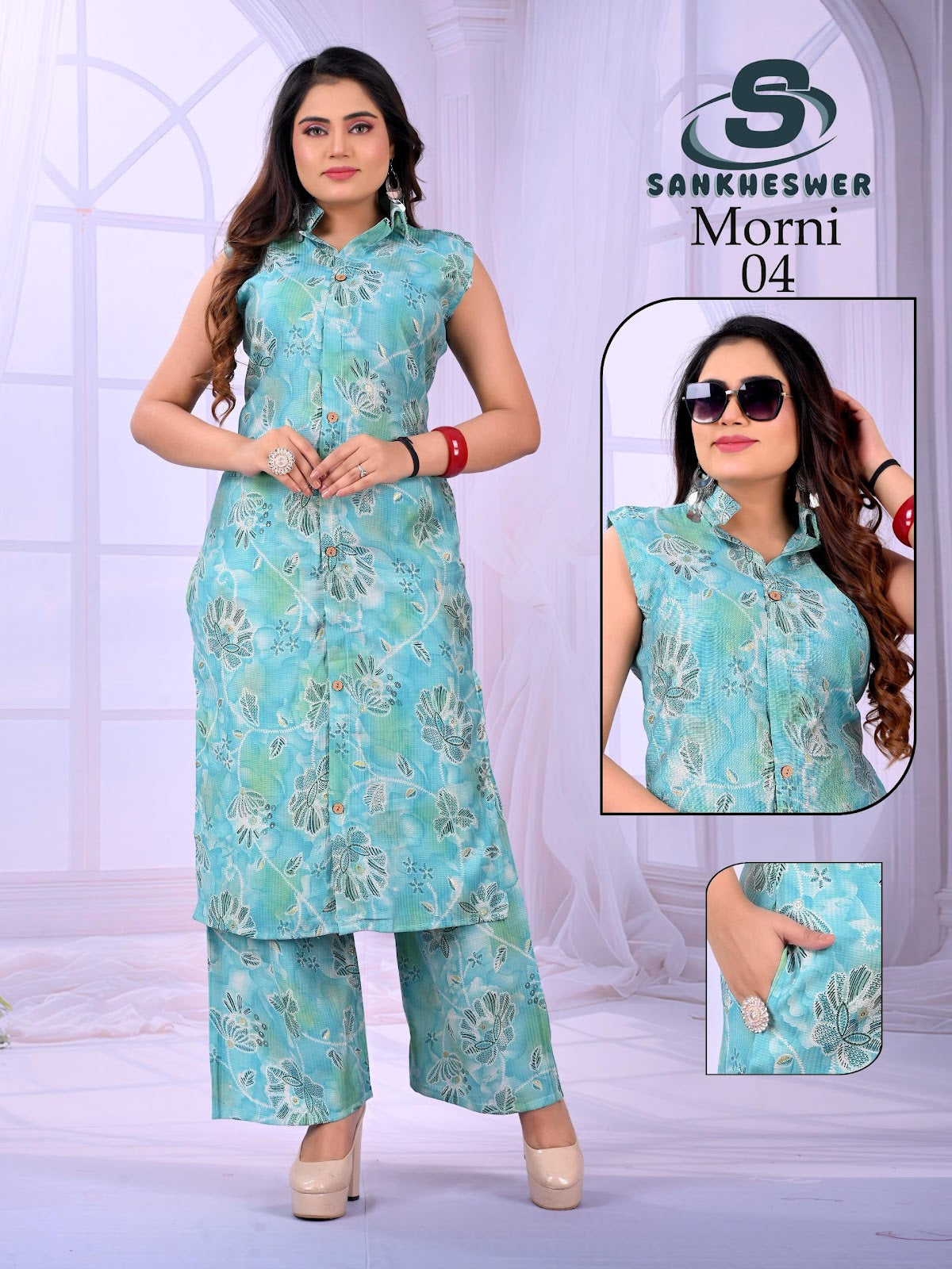 Morni Vol 1 Sankheswer Viscose Co Ord Set Exporter Gujarat