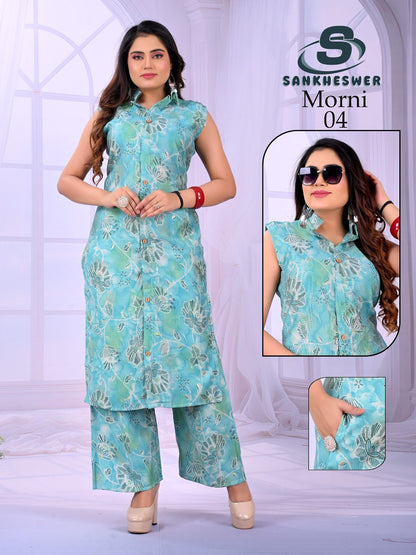 Morni Vol 1 Sankheswer Viscose Co Ord Set Exporter Gujarat