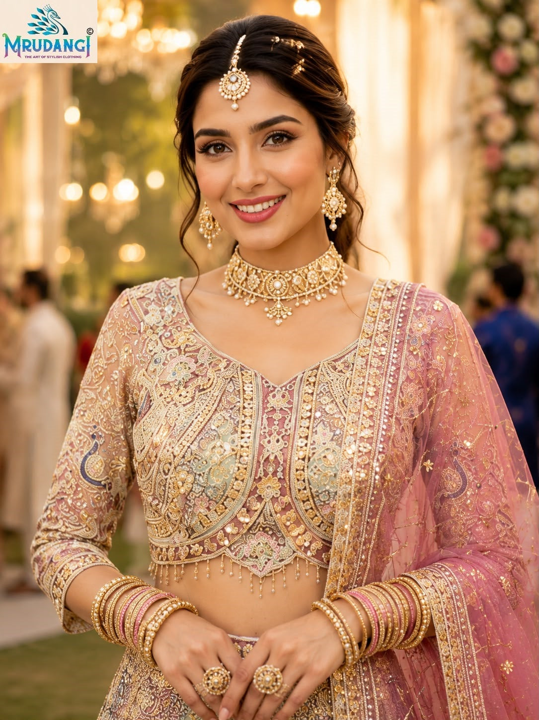 Morni Vol 5 Mrudangi Premium Net Readymade Lehenga Choli Wholesaler