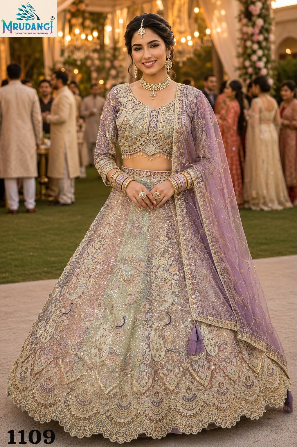 Morni Vol 5 Mrudangi Premium Net Readymade Lehenga Choli Wholesaler