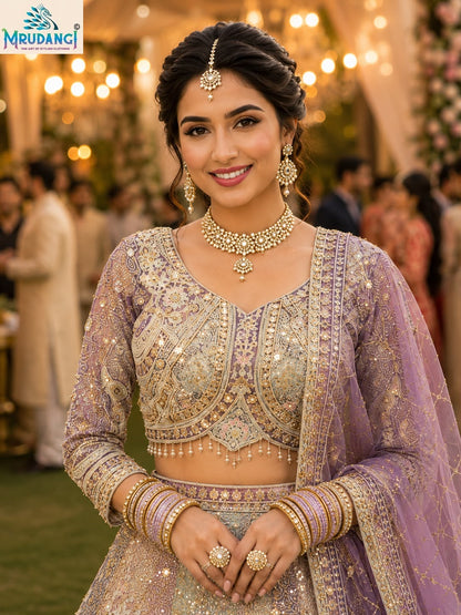 Morni Vol 5 Mrudangi Premium Net Readymade Lehenga Choli Wholesaler