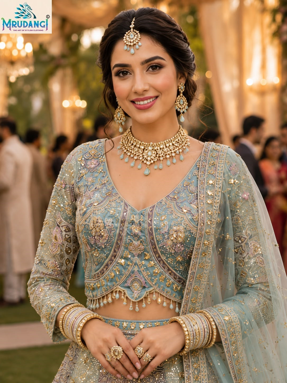 Morni Vol 5 Mrudangi Premium Net Readymade Lehenga Choli Wholesaler