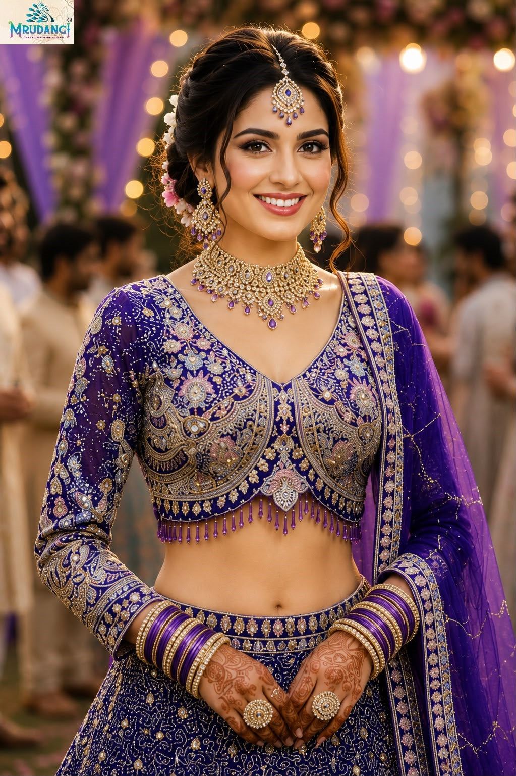 Morni Vol 6 Mrudangi Premium Net Readymade Lehenga Choli Supplier Gujarat