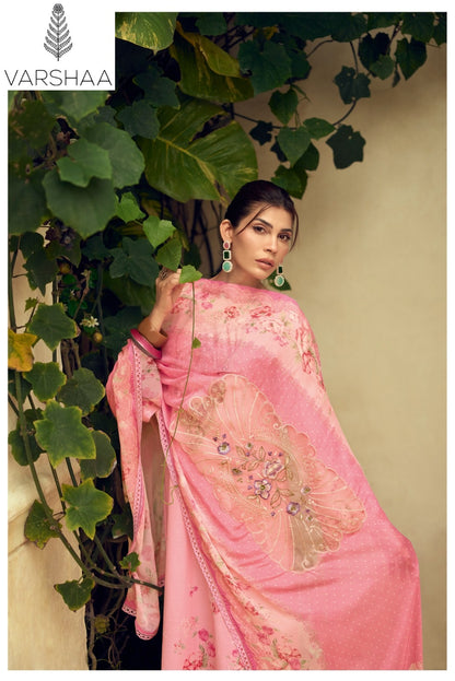 Morning Air Varshaa Swiss Plazzo Style Suits Wholesale