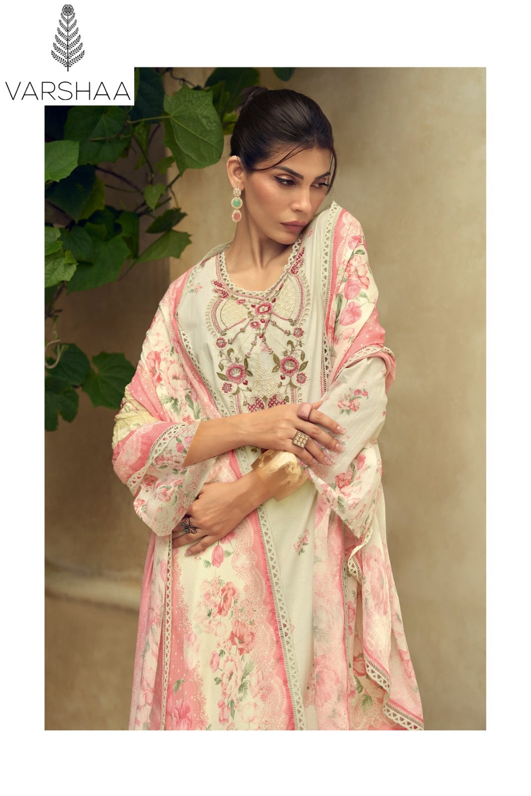 Morning Air Varshaa Swiss Plazzo Style Suits Wholesale