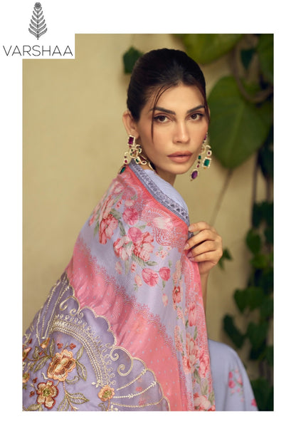 Morning Air Varshaa Swiss Plazzo Style Suits Wholesale