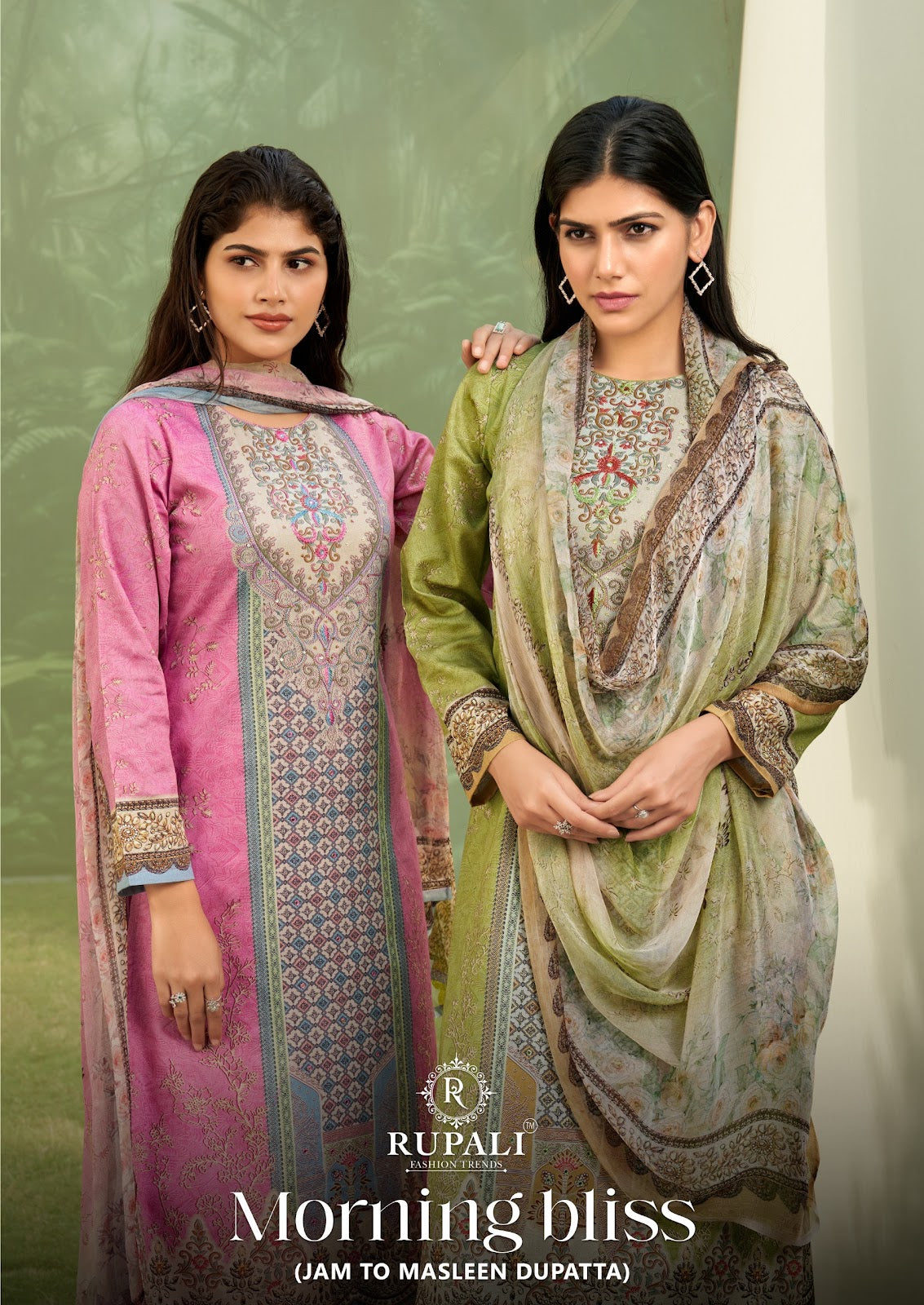 Morning Bliss Rupali Pure Jaam Pant Style Suits Wholesaler Ahmedabad