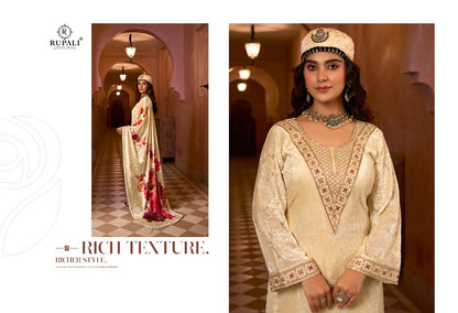 Moroccan Dream Rupali Viscose Velvet Suits Manufacturer India