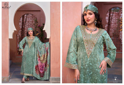 Moroccan Dream Rupali Viscose Velvet Suits Manufacturer India