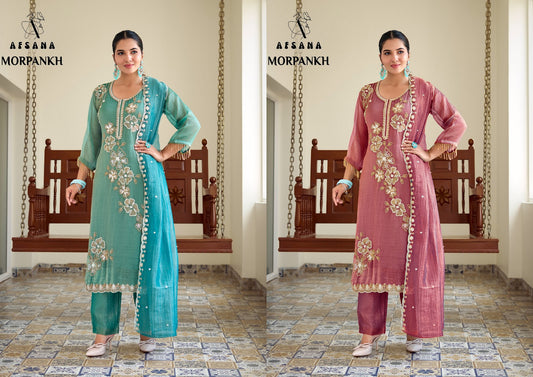 Morpankh Afsana Salsa Pakistani Readymade Suits Exporter