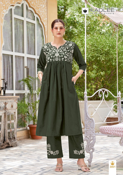 Morpankh Cotton Kadlee Co Ord Set Wholesaler