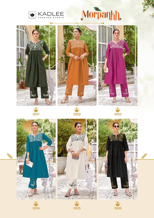 Morpankh Cotton Kadlee Co Ord Set Wholesaler