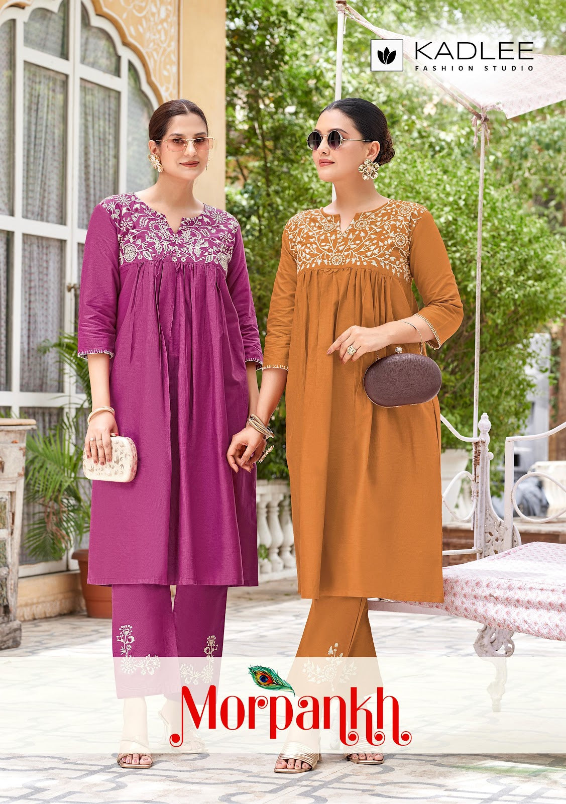Morpankh Cotton Kadlee Co Ord Set Wholesaler