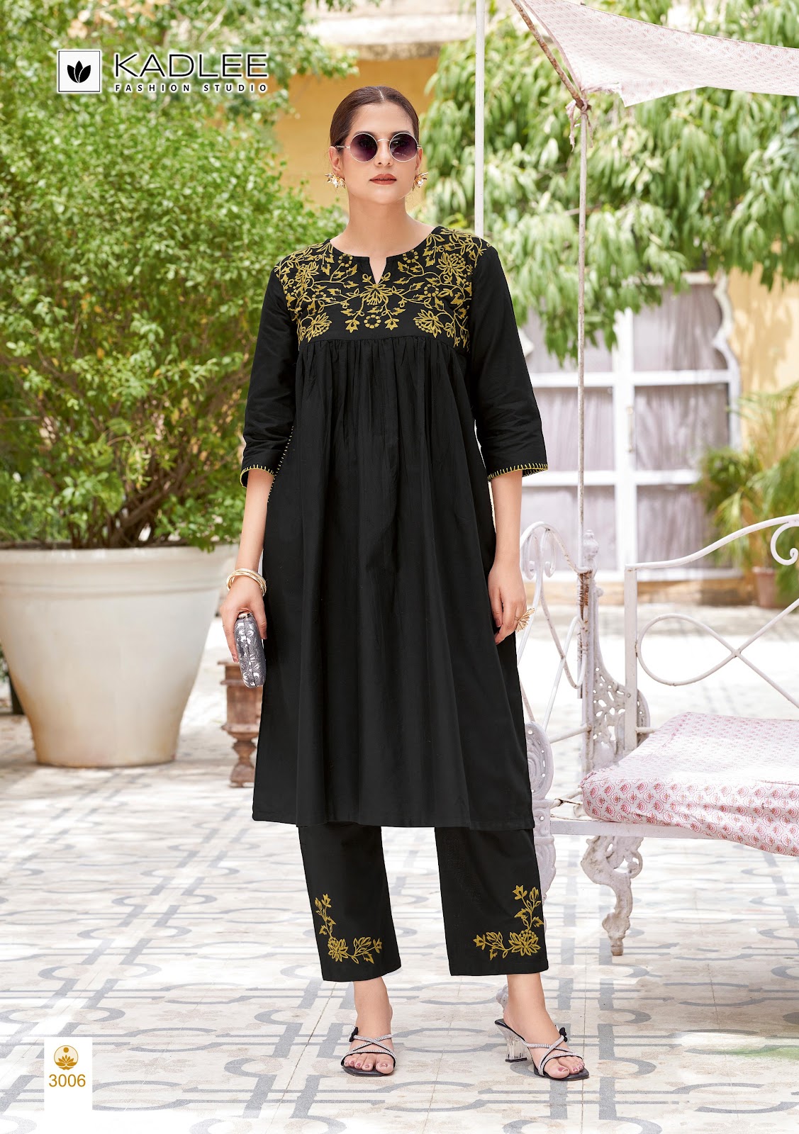 Morpankh Cotton Kadlee Co Ord Set Wholesaler