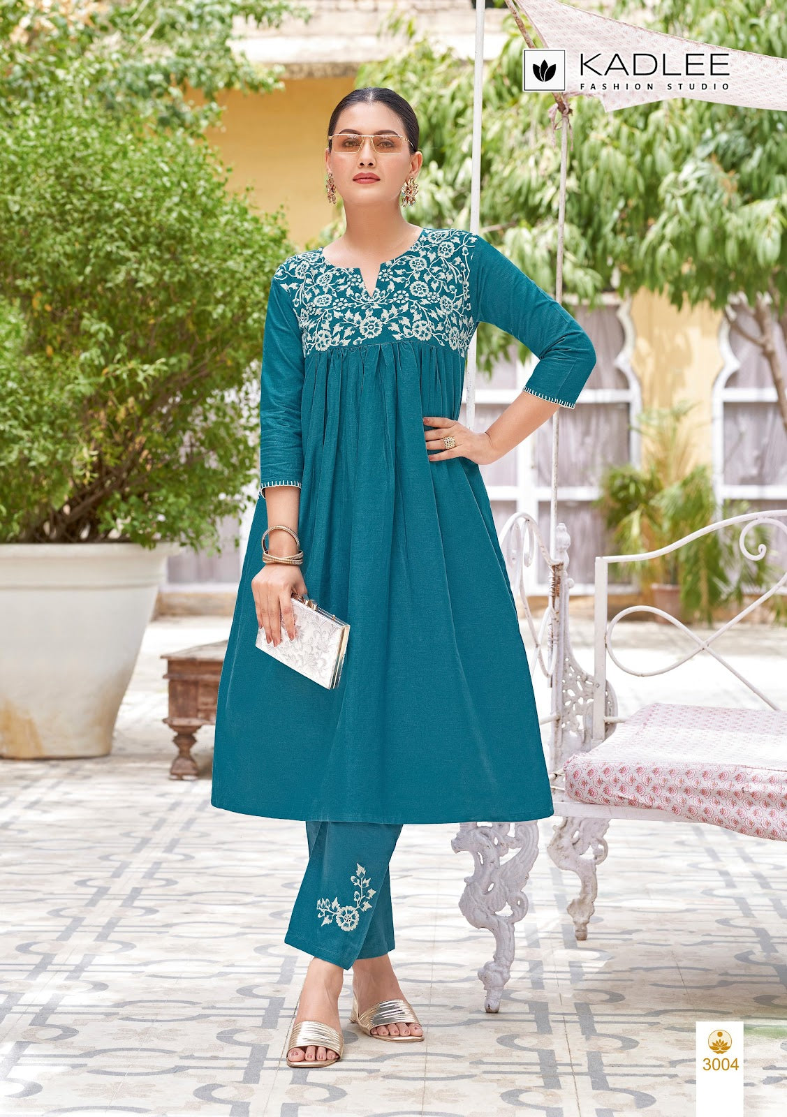 Morpankh Cotton Kadlee Co Ord Set Wholesaler