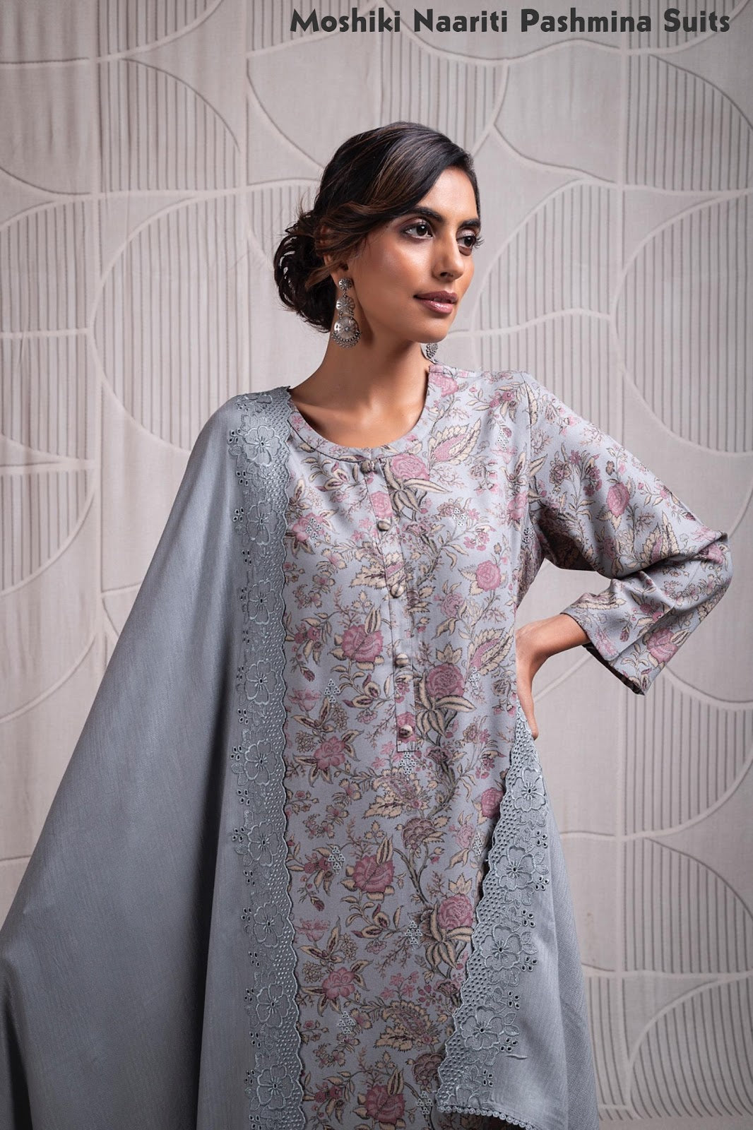 Moshiki Naariti Pashmina Suits Exporter India