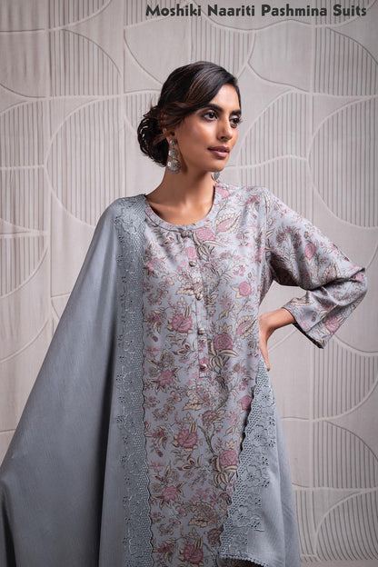 Moshiki Naariti Pashmina Suits Exporter India