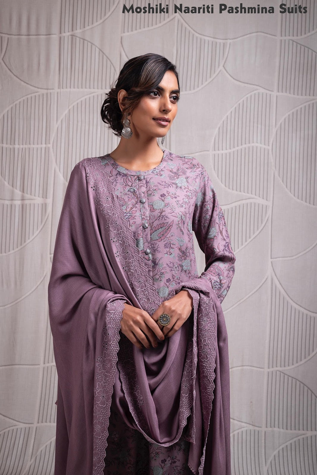 Moshiki Naariti Pashmina Suits Exporter India