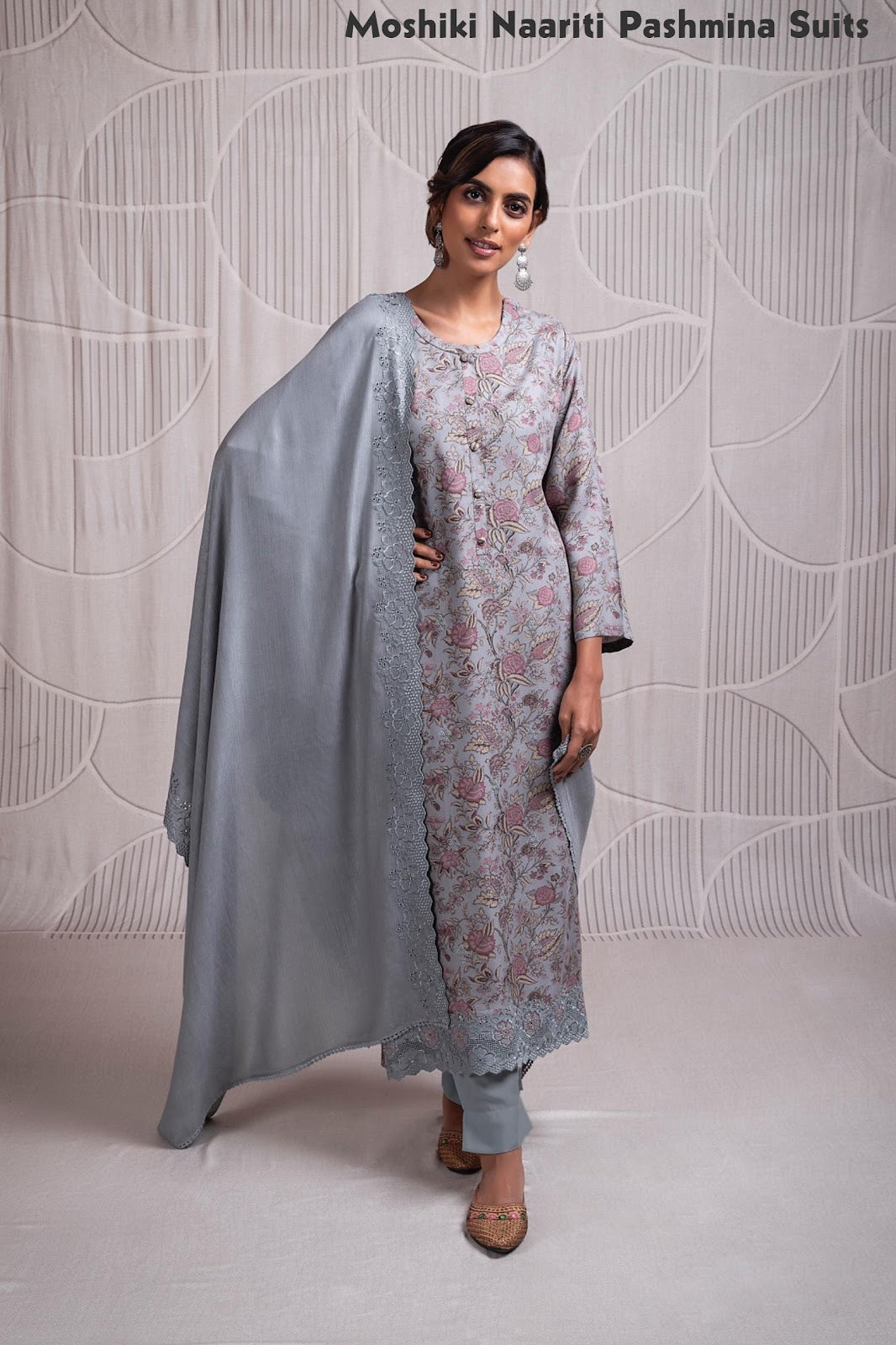 Moshiki Naariti Pashmina Suits Exporter India