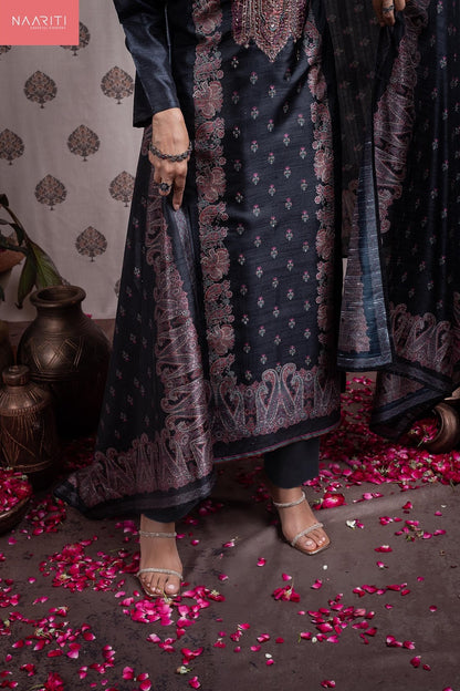 Moshmi Naariti Silk Pant Style Suits Wholesale Price