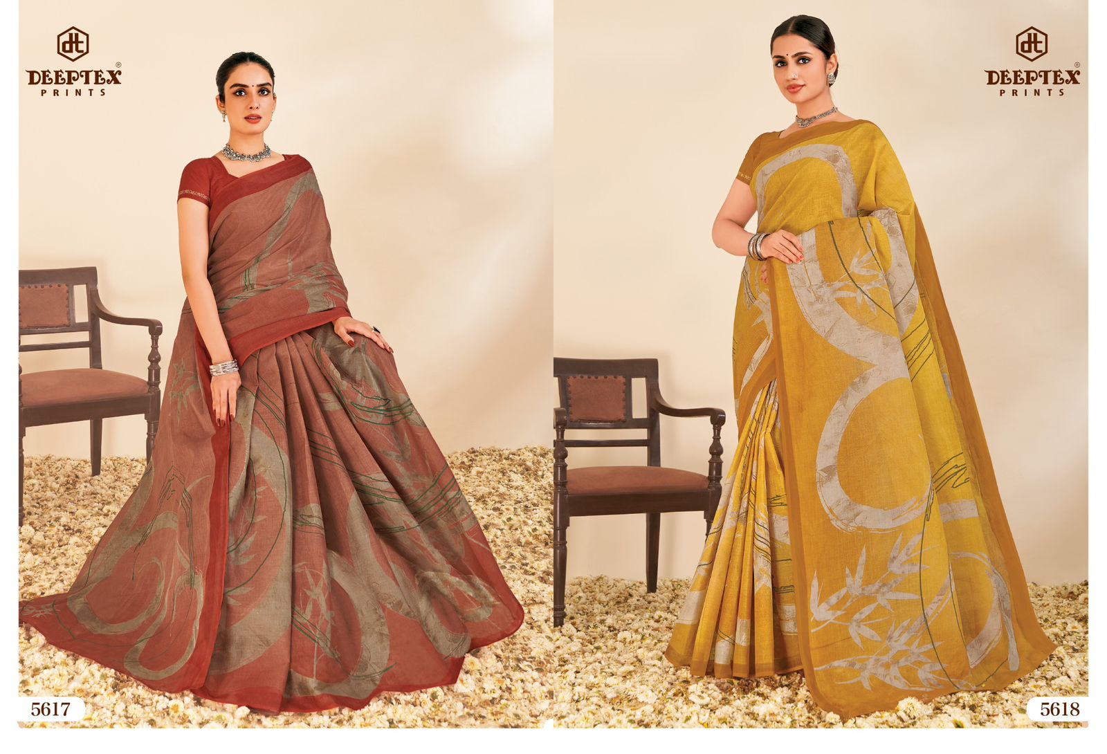 Mother India Vol 56 Deeptex Prints Cotton Sarees Wholesale Rate