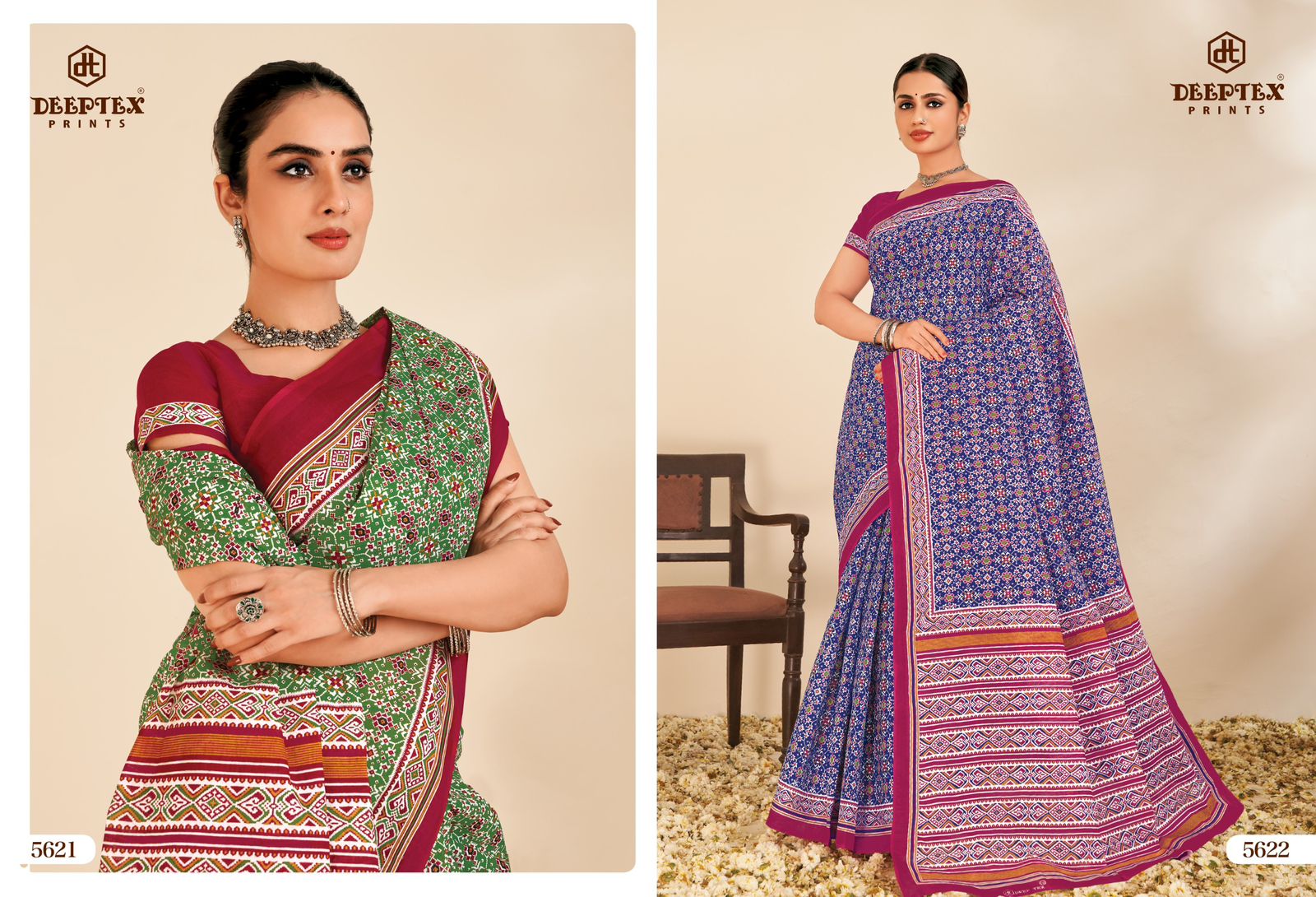 Mother India Vol 56 Deeptex Prints Cotton Sarees Wholesale Rate