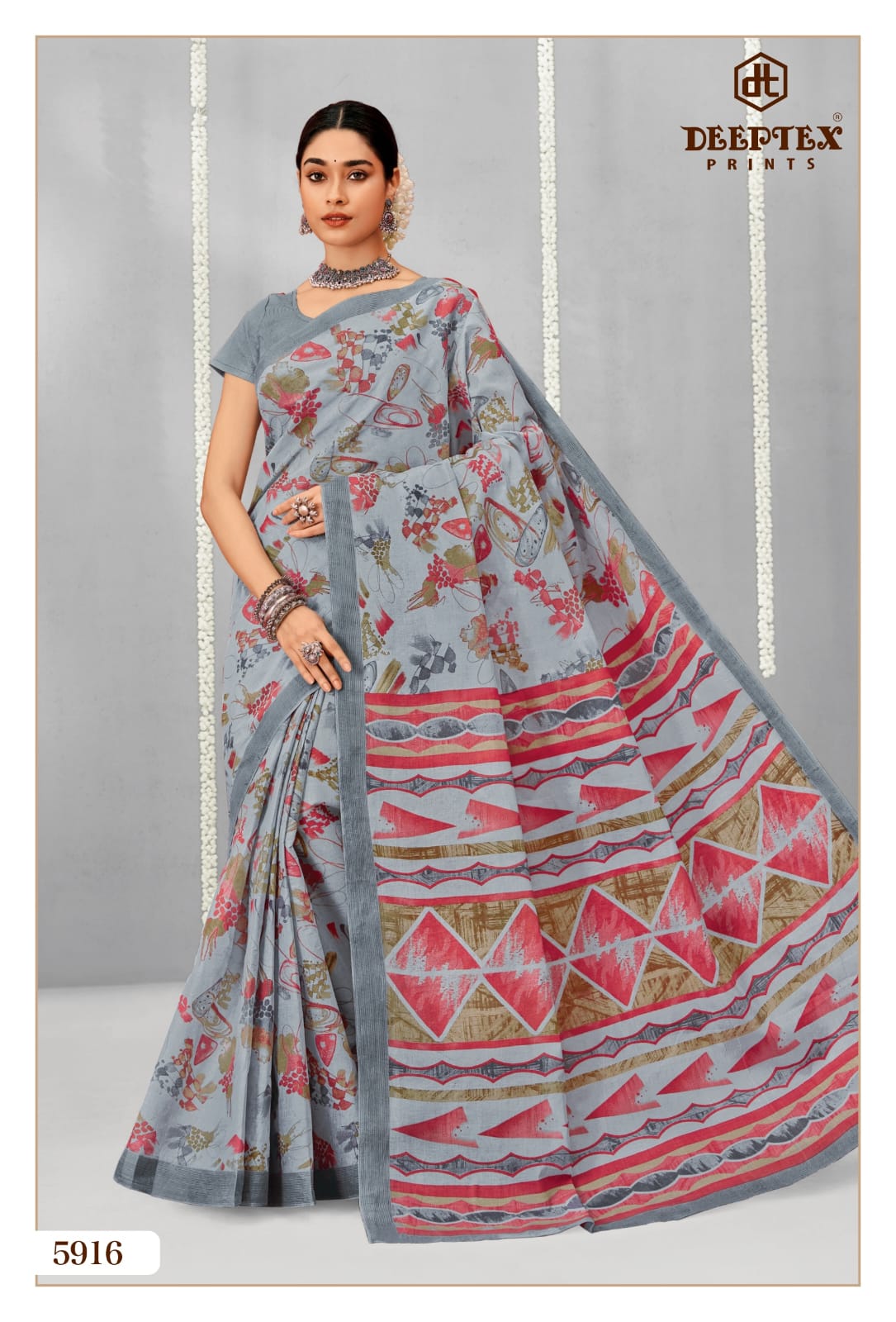 Mother India Vol 59 Deeptex Prints Cotton Sarees Wholesale Price