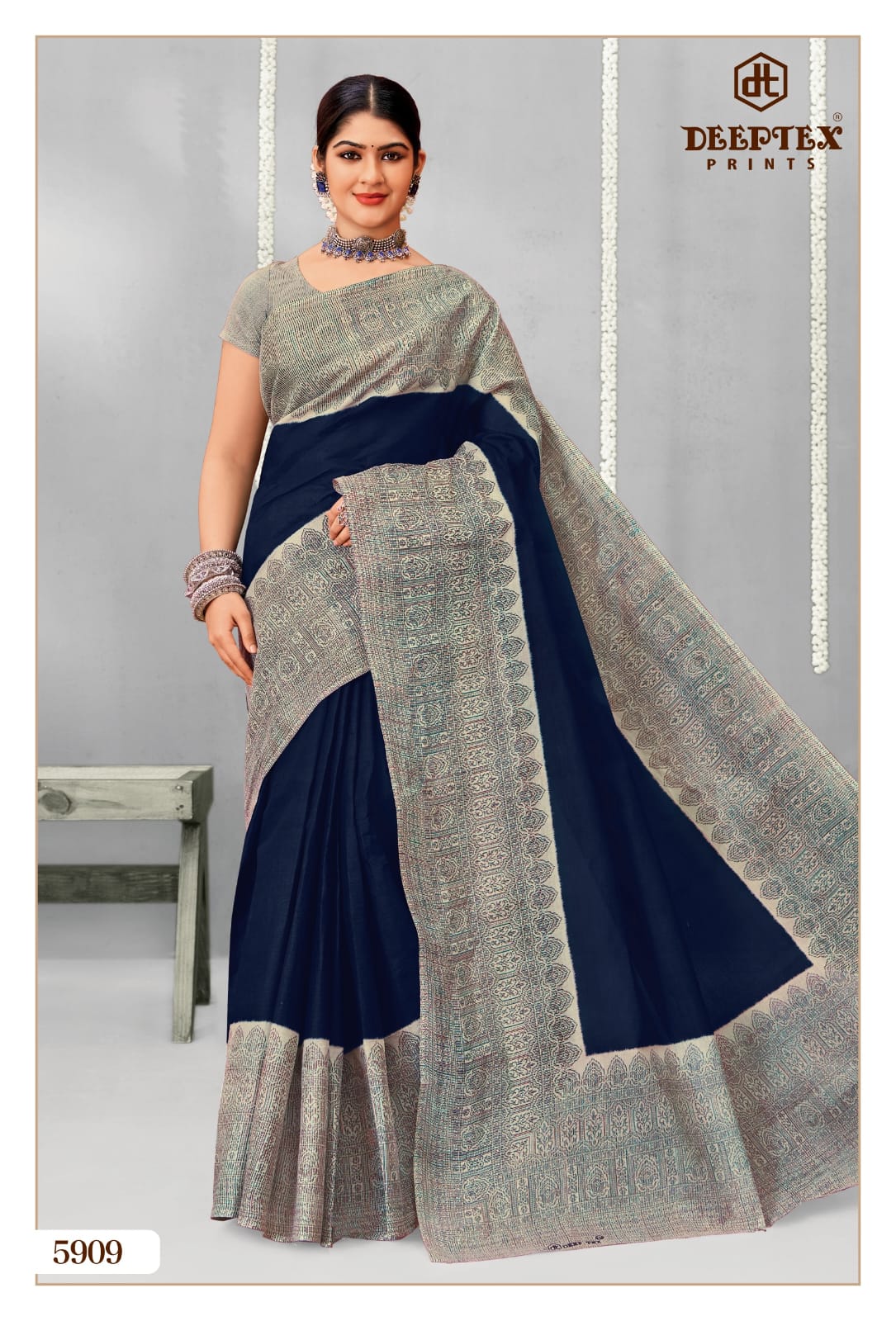 Mother India Vol 59 Deeptex Prints Cotton Sarees Wholesale Price