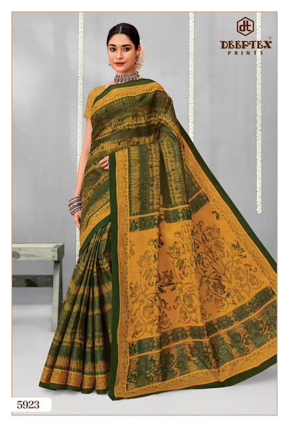 Mother India Vol 59 Deeptex Prints Cotton Sarees Wholesale Price