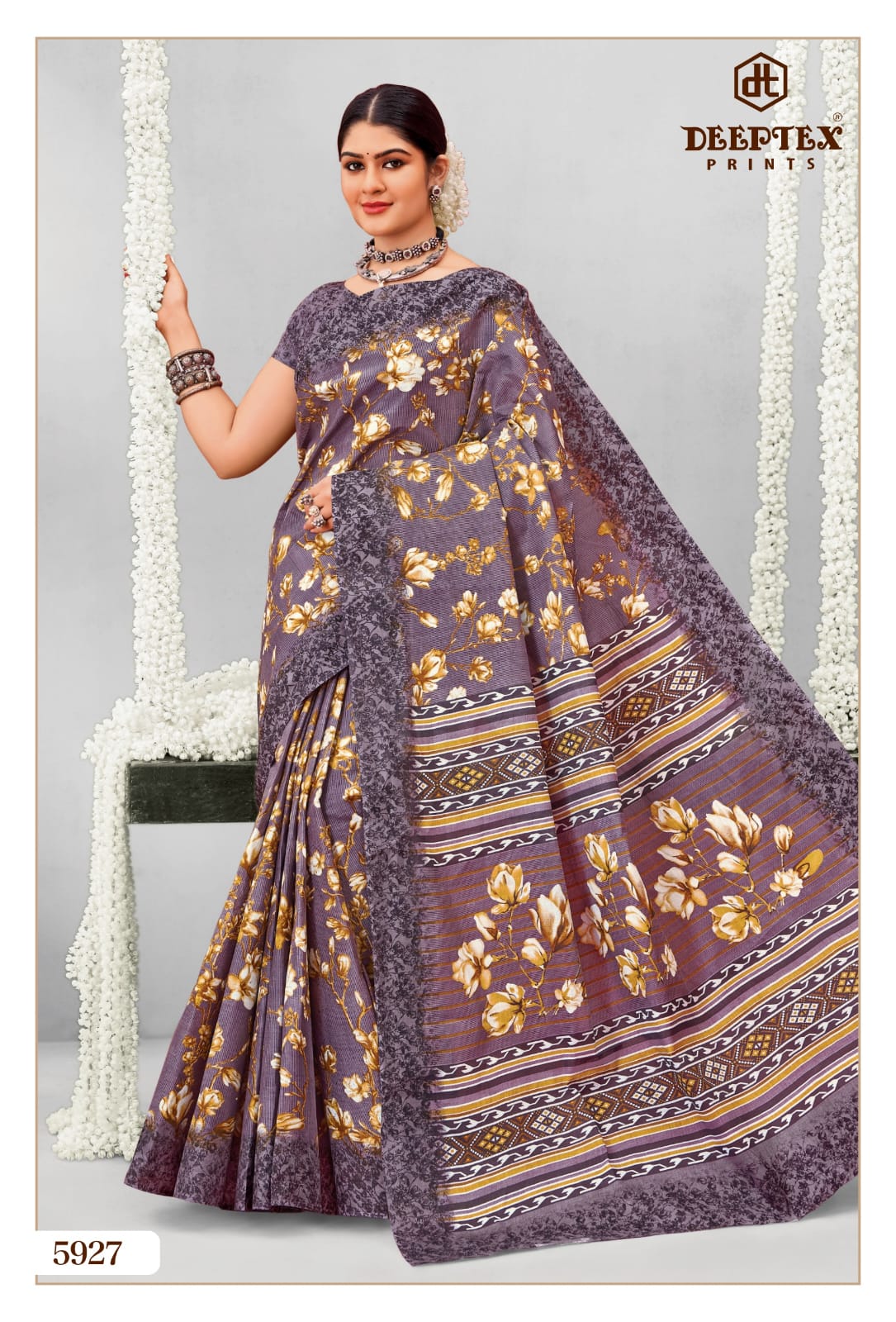 Mother India Vol 59 Deeptex Prints Cotton Sarees Wholesale Price