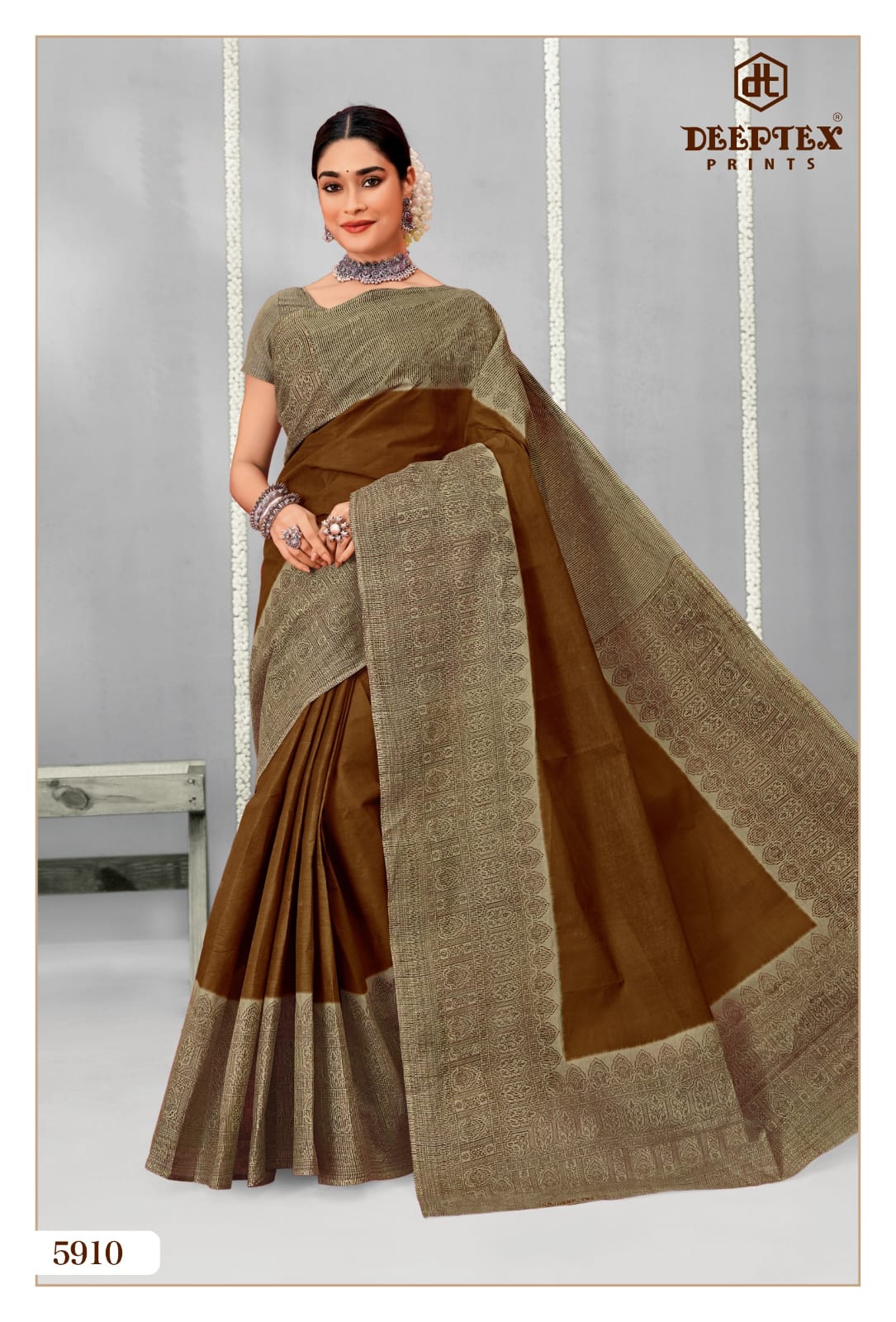 Mother India Vol 59 Deeptex Prints Cotton Sarees Wholesale Price