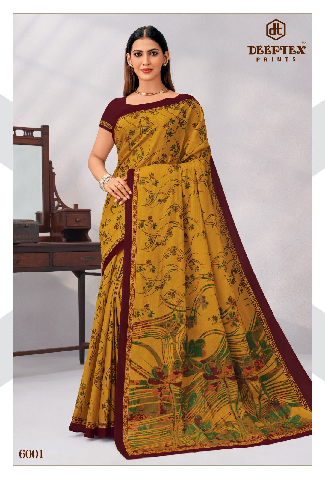 Mother India Vol 60 Deeptex Prints Cotton Sarees Exporter