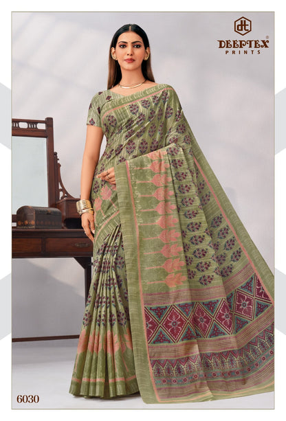Mother India Vol 60 Deeptex Prints Cotton Sarees Exporter