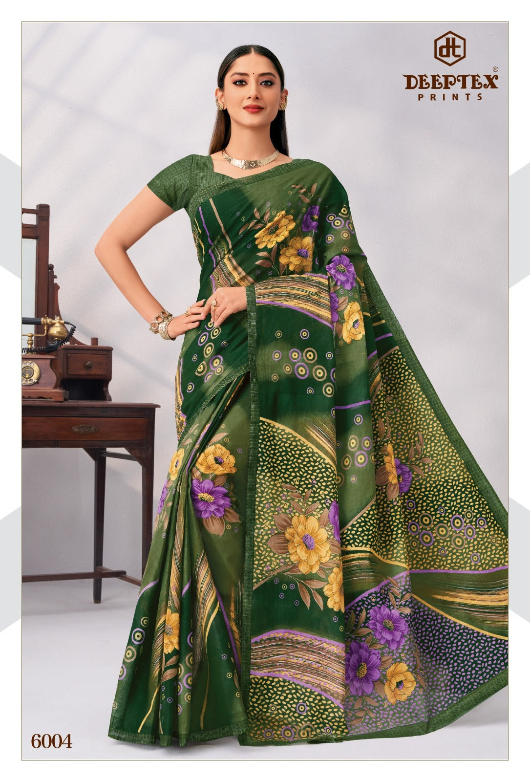 Mother India Vol 60 Deeptex Prints Cotton Sarees Exporter