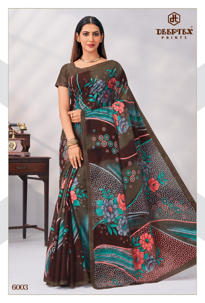 Mother India Vol 60 Deeptex Prints Cotton Sarees Exporter