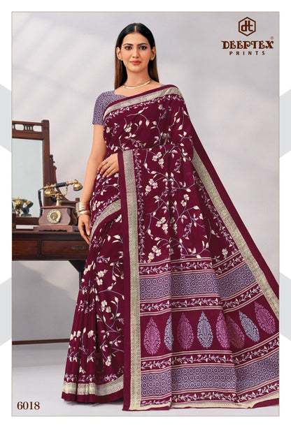 Mother India Vol 60 Deeptex Prints Cotton Sarees Exporter