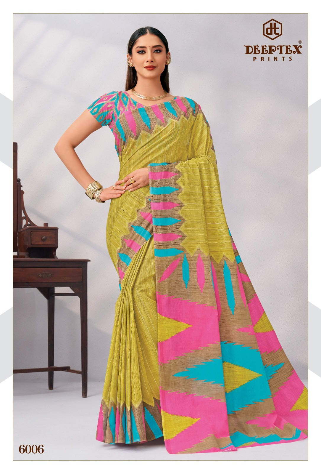 Mother India Vol 60 Deeptex Prints Cotton Sarees Exporter