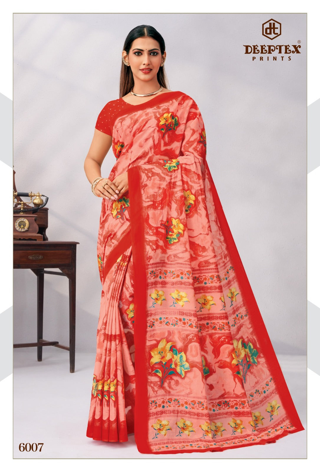 Mother India Vol 60 Deeptex Prints Cotton Sarees Exporter