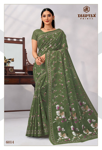 Mother India Vol 60 Deeptex Prints Cotton Sarees Exporter