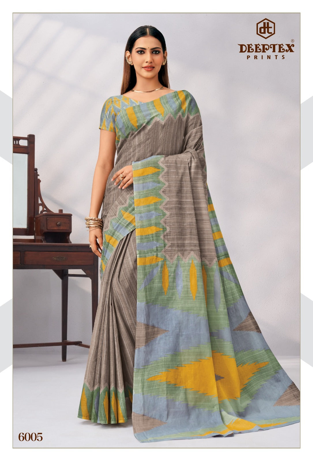 Mother India Vol 60 Deeptex Prints Cotton Sarees Exporter