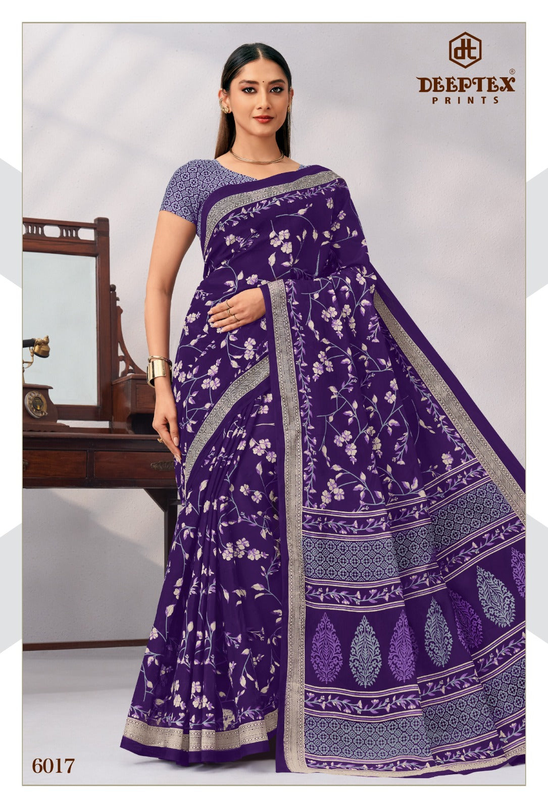 Mother India Vol 60 Deeptex Prints Cotton Sarees Exporter