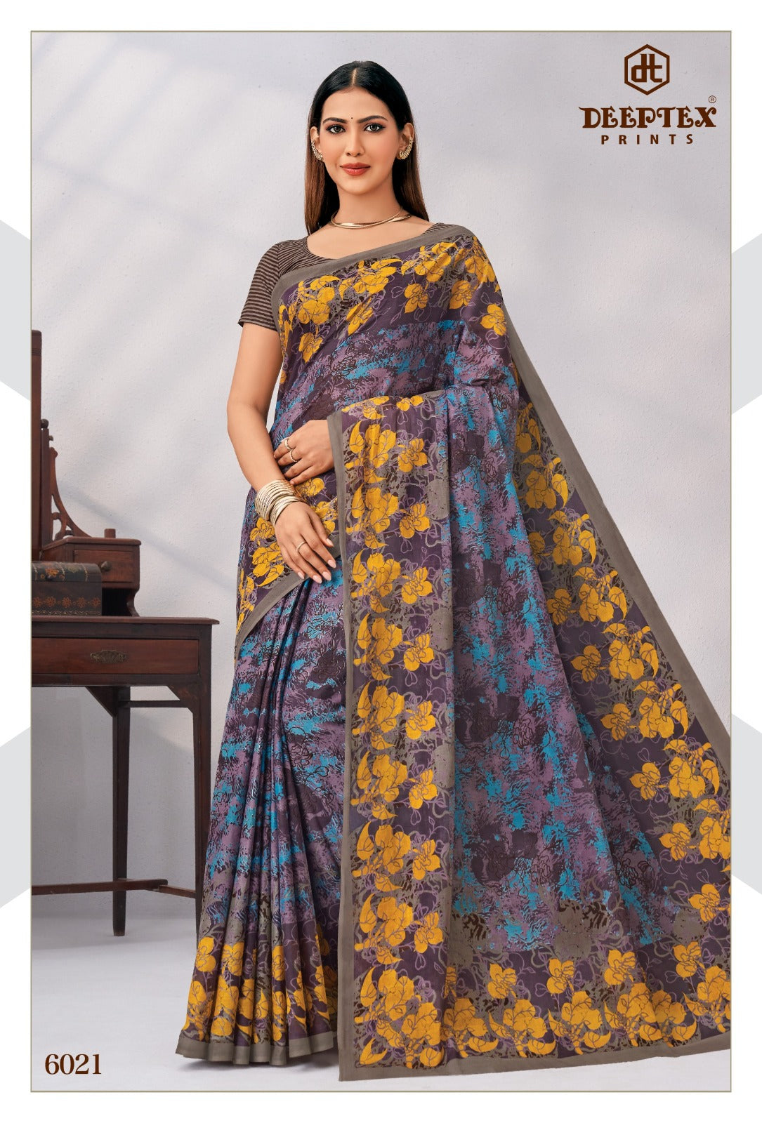 Mother India Vol 60 Deeptex Prints Cotton Sarees Exporter