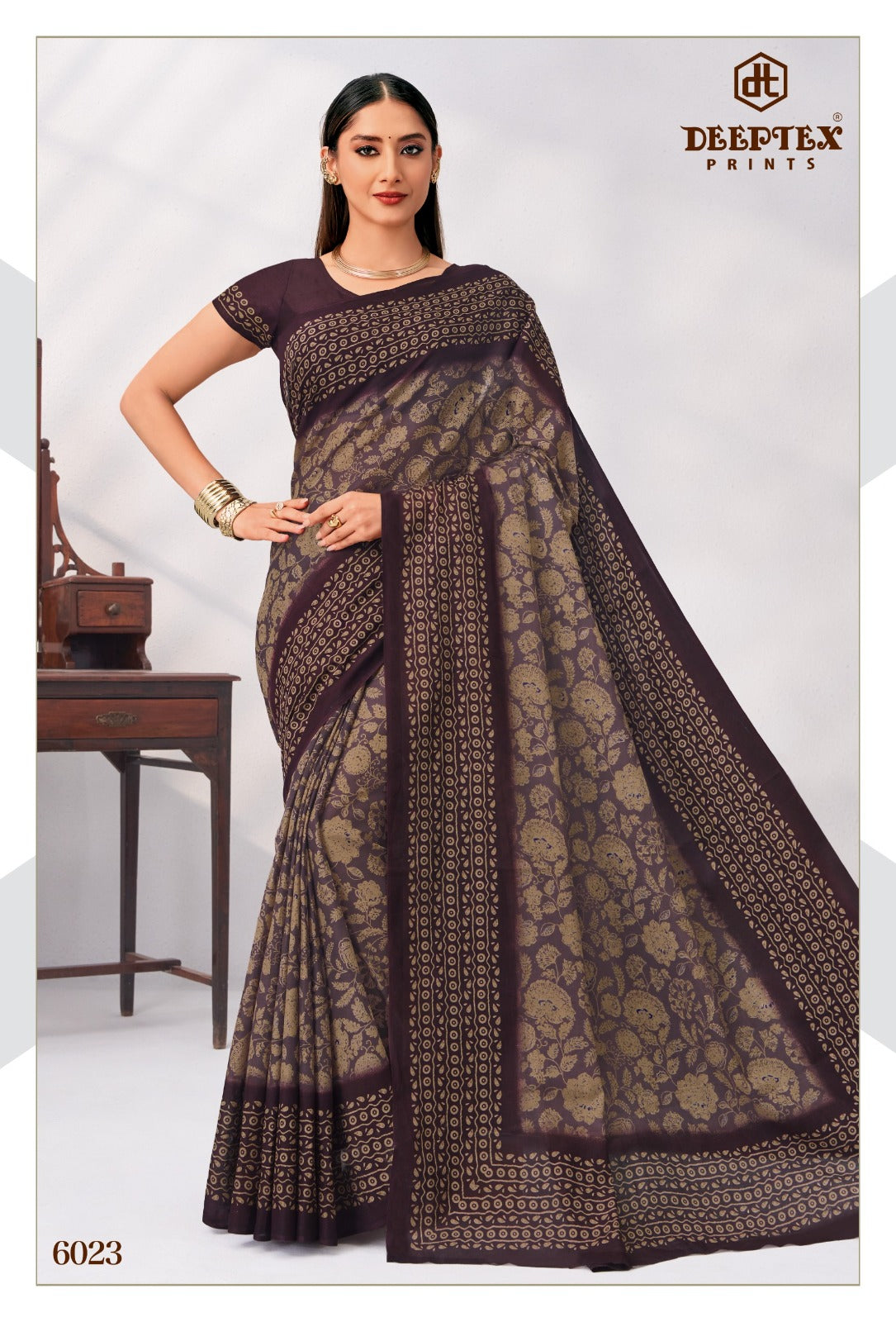 Mother India Vol 60 Deeptex Prints Cotton Sarees Exporter